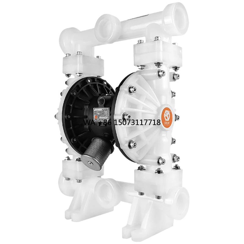 

QBY3-50S PP Pneumatic Diaphragm Pump Industrial Seawater Oil Gas Transfer Air Operated Pump