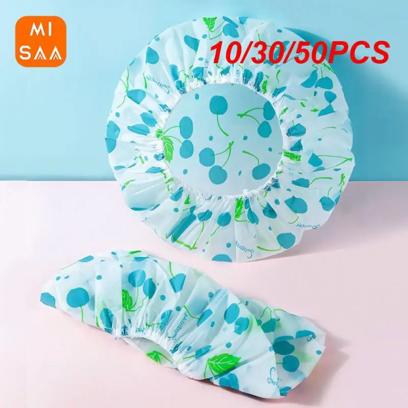 10/30/50PCS Hair Waterproof Reusable Household Bathroom Supplies Thick Cover Women Eva Creative Bathroom Accessories