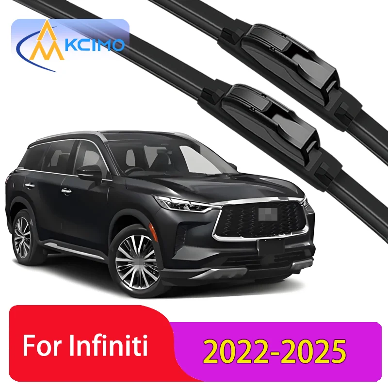 

2PCS New Front Windshield Wiper Blade for Infiniti QX60 L51 2022-2025 Front Windshield Auto Wipers Blade Accessories 2025 2024