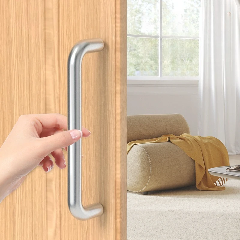 

Solid Handle for Kitchen Cabinet Wardrobe Drawer Modern Simple U-Shaped Pull Industrial Equipment