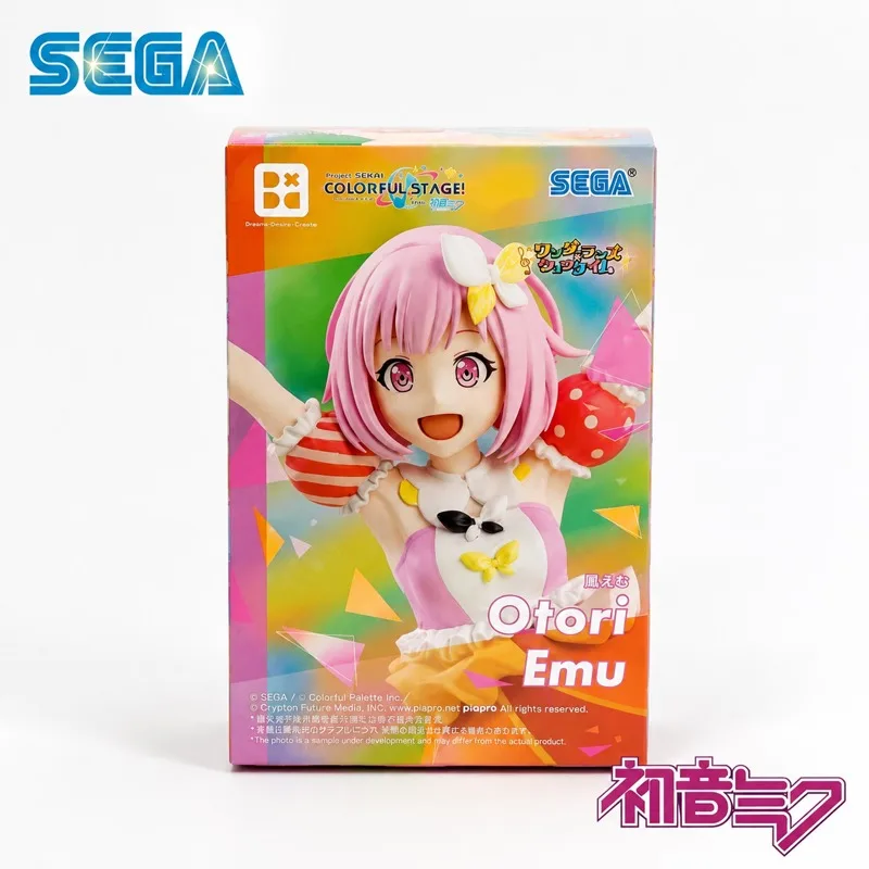 In Stock Sega Original Desktop X Decorate Collections Hatsune Miku Otori Emu Action Figure Model Doll Brand New Boxed Anime