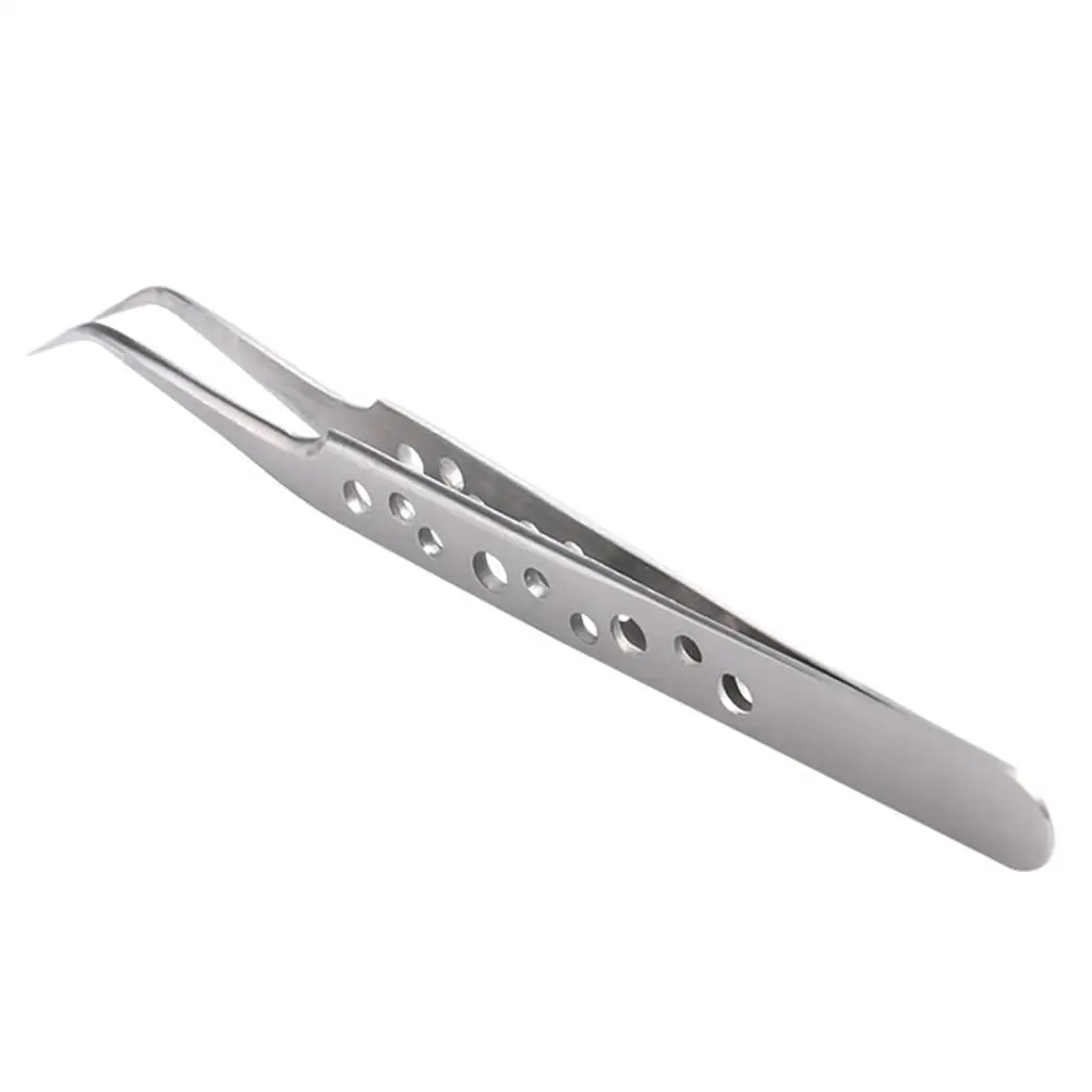 

2PCS Anti-static Eyebrow Tweezers Nonmagnetic Professional Nail Tweezers Nail Tool for Woman Manicure Store Home