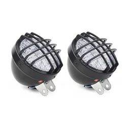 2PCS 12V LED Front Head Light Lamp Headlight For 70/110/125/150/150cc 4 Wheeler Quad Dirt Bike ATV Dune Buggy for Yamaha Banshee
