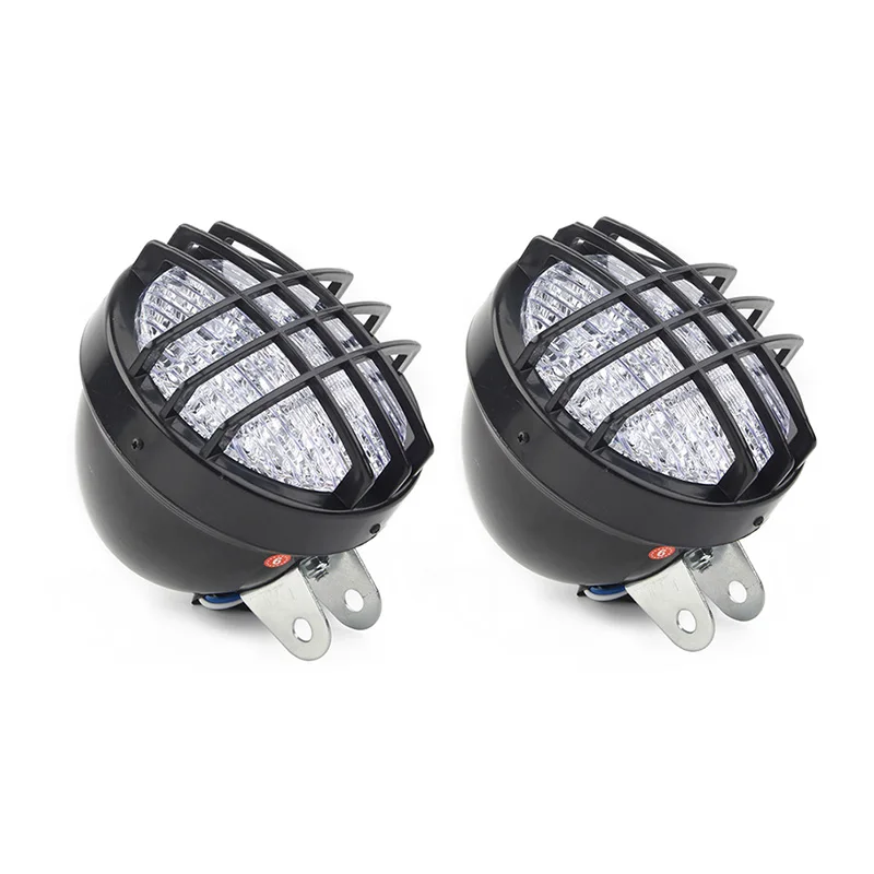 2 SZTUK 12V LED przedni reflektor przedni do 70/110/125/150/150cc 4 Wheeler Quad Dirt Bike ATV Dune Buggy dla Yamaha Banshee