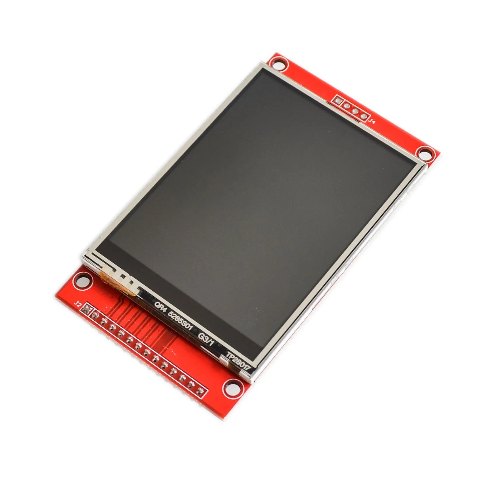 SPI TFT LCD Touch Panel, Módulo Serial Port, PBC ILI9341, Display LED branco com caneta, 240x320, 2,8 polegadas