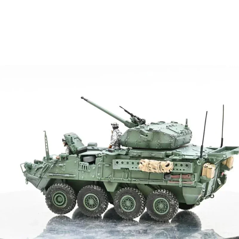 2024 New Diecast 1:72 Scale American M1296 Dragoon Infantry Tracked Fighting Vehicle Finished Tank Model Collection Gift