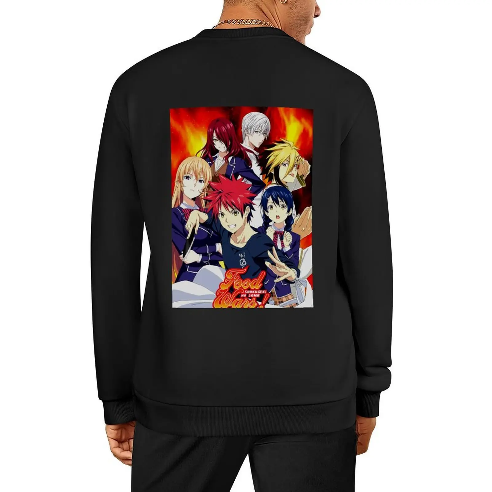 

The Shokugeki No Soma Pullover tracksuit men men clothes men's sweat-shirt blouse hooded sweatshirt