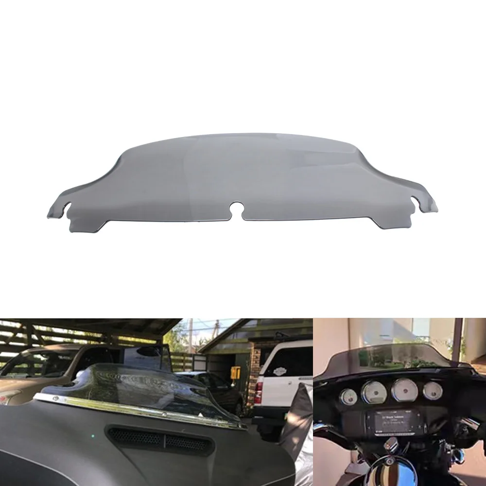 4.5 Inch Windshield Windscreen Compatible With Harley Davidson Touring Trike 2014-2025 High Quality Abs Plastic Windshield Smoke
