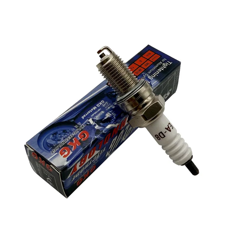 1 2 4PCS EA-D8 Motor 100% Spark Plug 125cc for DR8EA D8EA DR8EIX DPR8EA-9 DPR8EIX-9 IX24 X24ESR-U HG22 D8TC X4CC X24ES-U D7EA