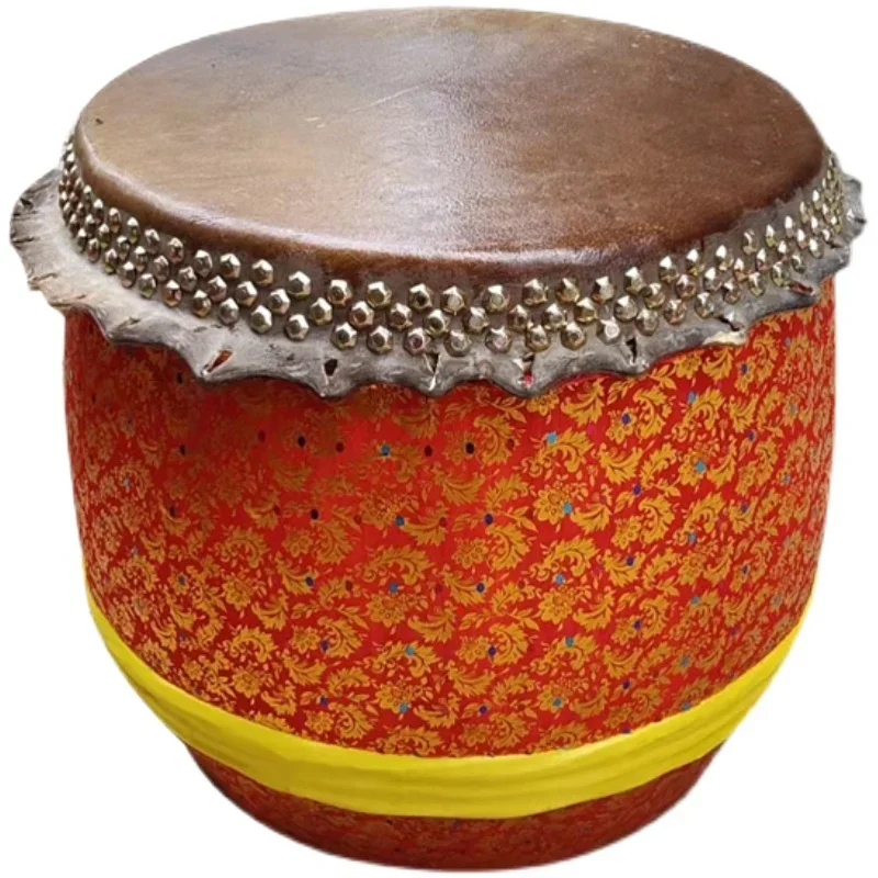 Lion Dance Drum para Lion Dance, Big Cowhide Boat