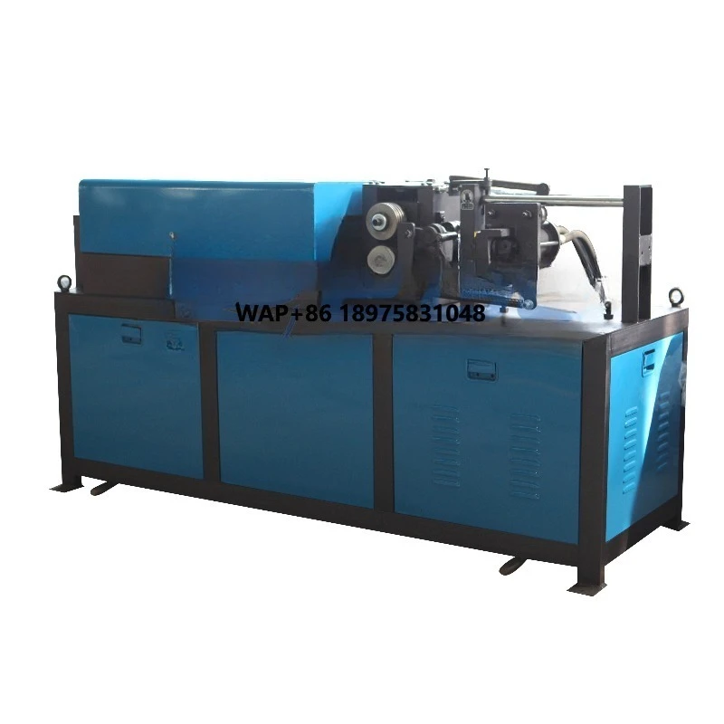 Automatic numerical control portable steel bar straightening machine