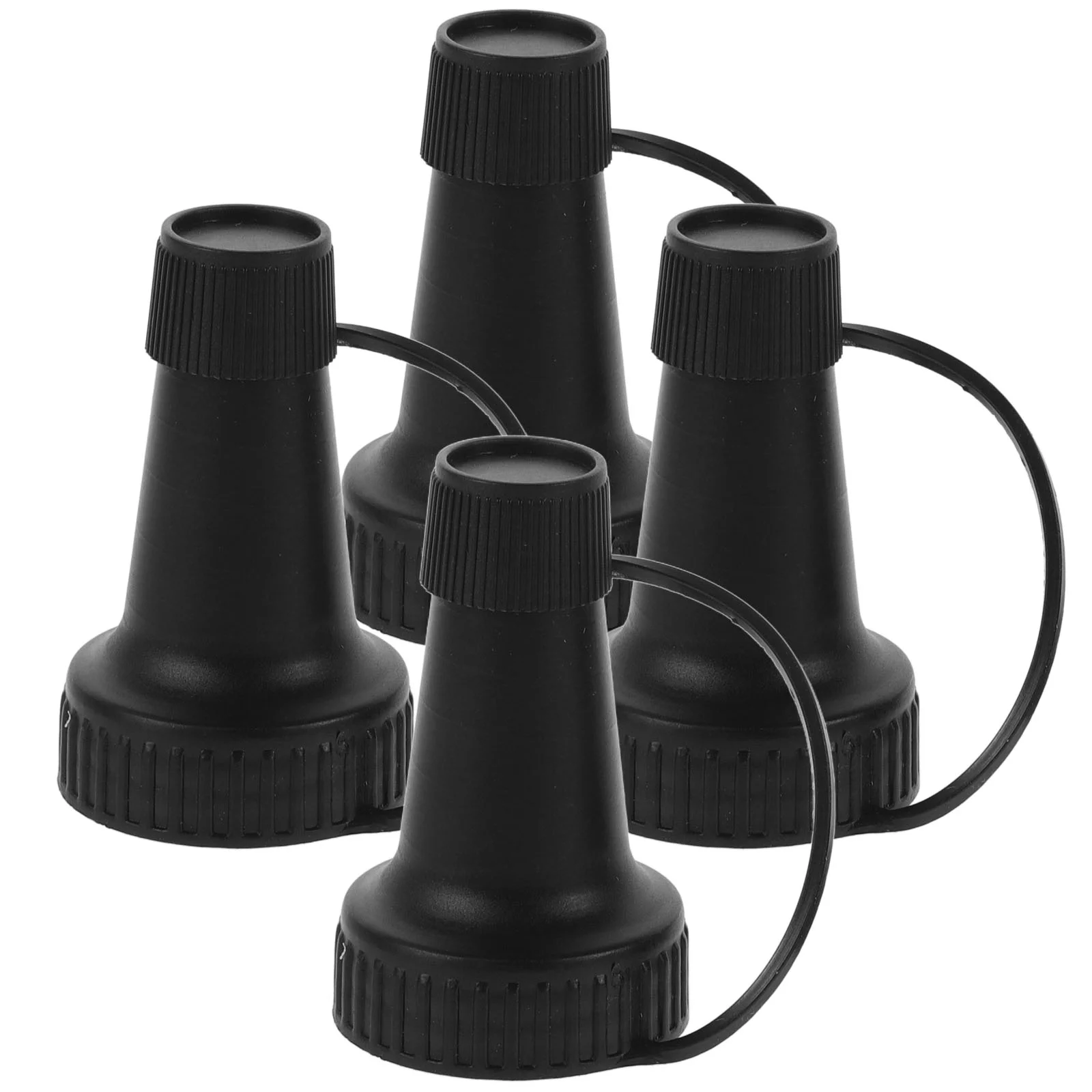 4 Pcs Plastic Bottle Convenience Pack Toy Accessories Clear Water Sprout Pour Spout