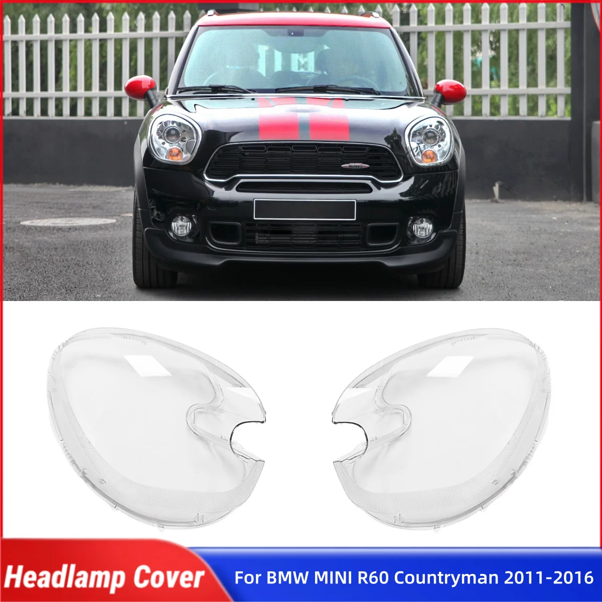 

For BMW MINI R60 Countryman R60 2011 2012 2013 2014 2015 2016 Automotive Parts and Accessories Shade Headlight Headlight Shell