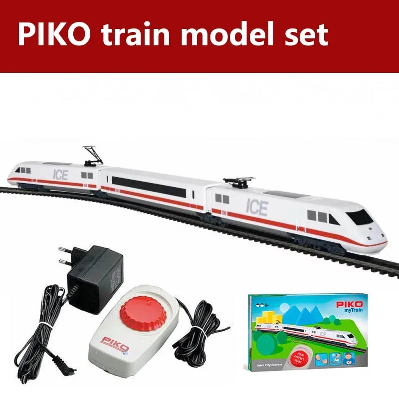 

HO Scale 1/87 PIKO 57094 Train Model Set My Train Junior Version ICE3 Train Set with Track / without Track Optional