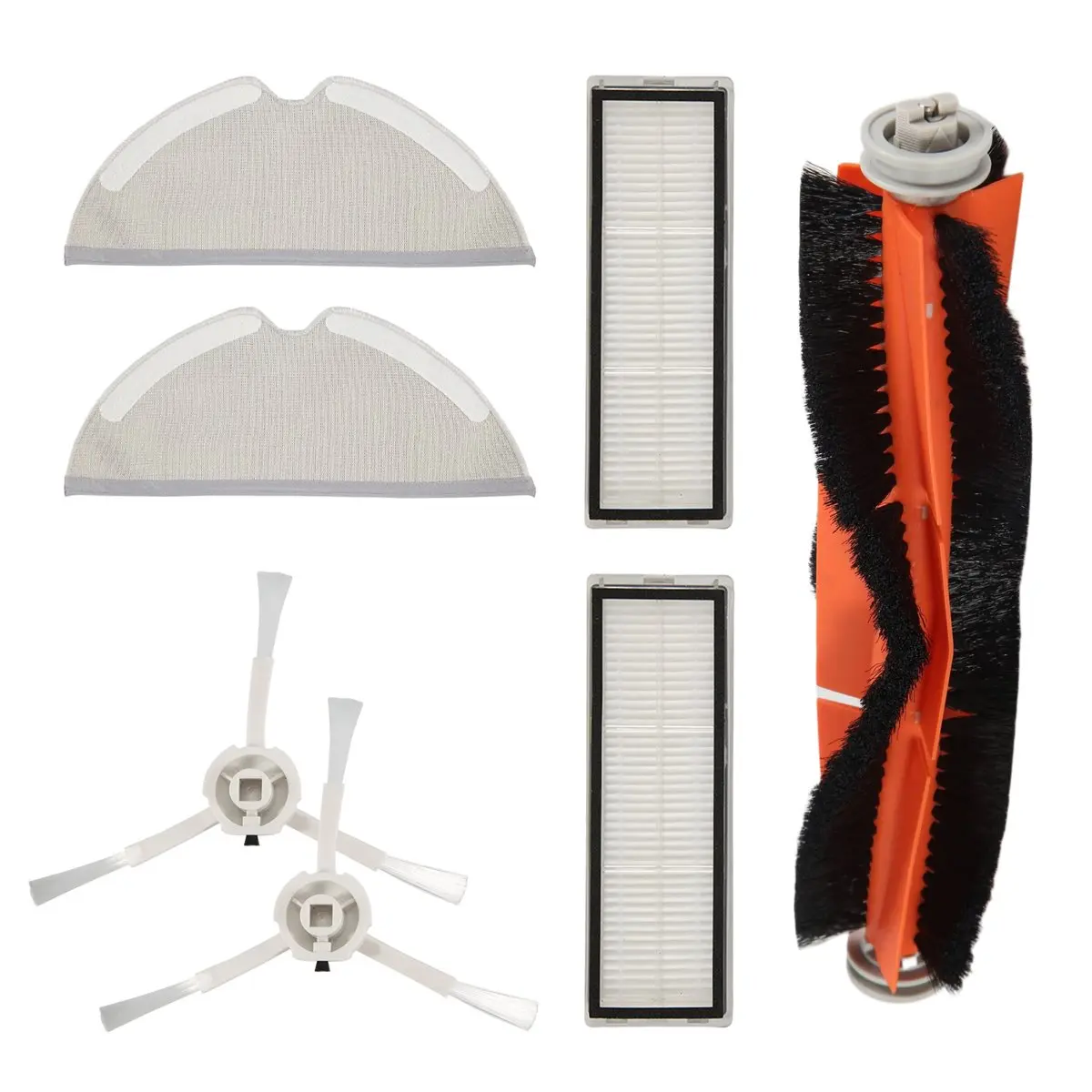 #01C for Xiaomi Dreame F9 Robot Vacuum Side Brush Filter Mop Cloth Kits,Main Brush,(plastic)