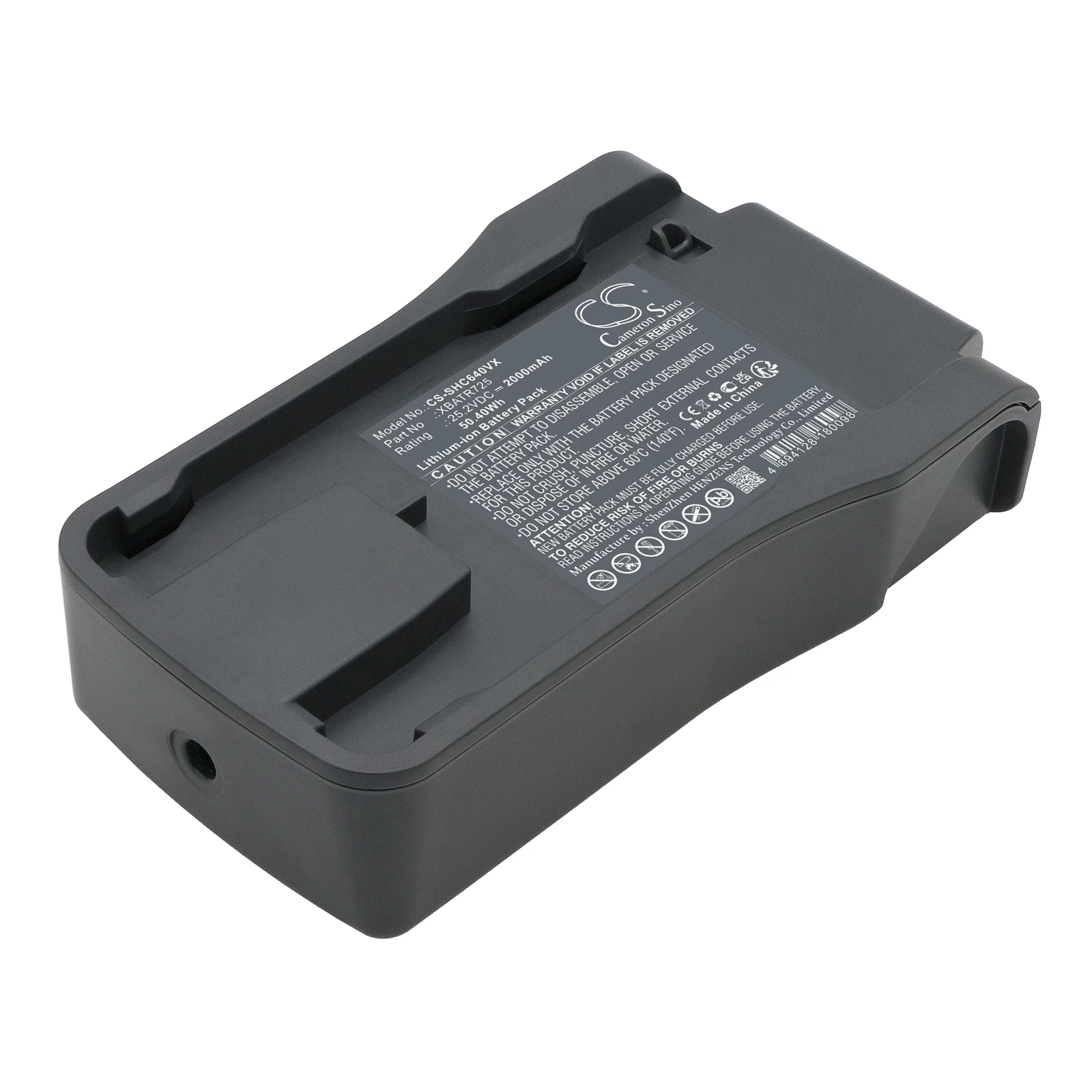 100% NEW 2000mAh Vacuum Cleaner Battery XBATR725 for Shark IZ662H,IZ640H,IZ300UK,IZ300UKT,IZ300UKTDB,IZ320UK,IZ320UKT