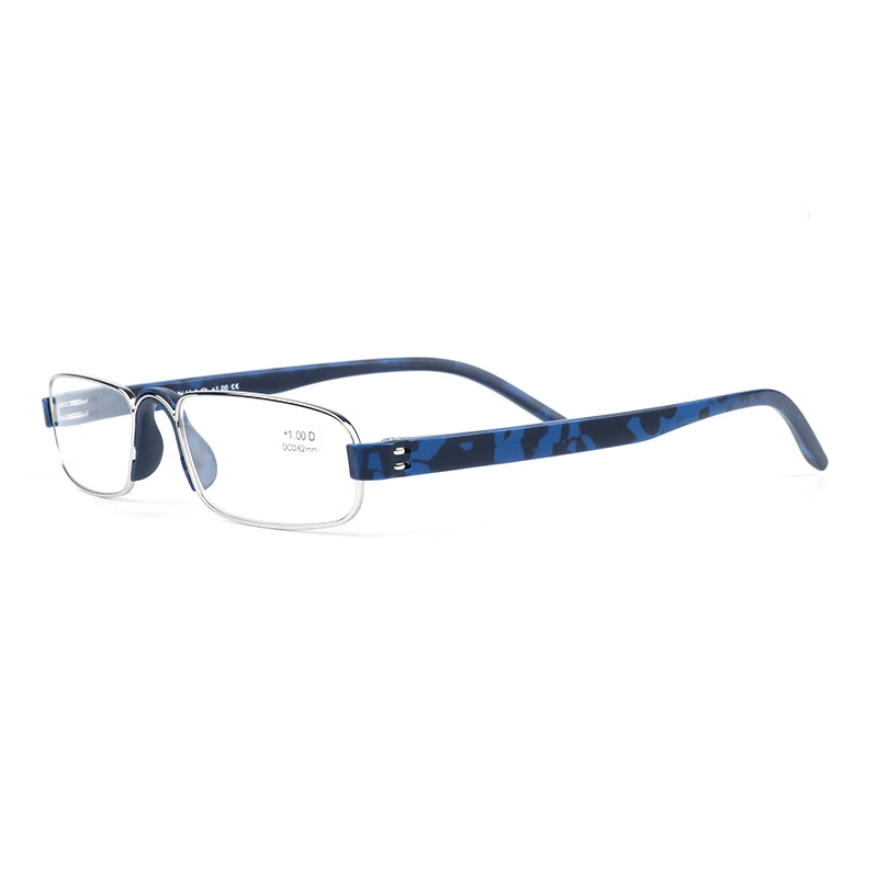 Guanhao lunettes de lecture optiques transparentes homme clair femmes presbytie hypermétropie lunettes de lecture cadre alliage ultraléger HD vue