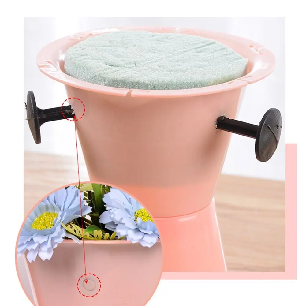 Plastic Flower Packaging Liner Quick Flower Accessories Flower Bouquet Base DIY Bouquet Wrapping for Flowers Store Party Shop