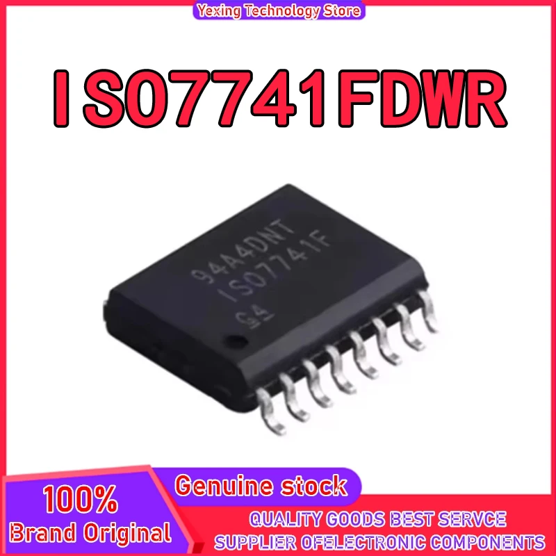 New ISO7741 ISO7741FDWR isolator chip packaging patch SOIC-16 integrated circuit IC in stock