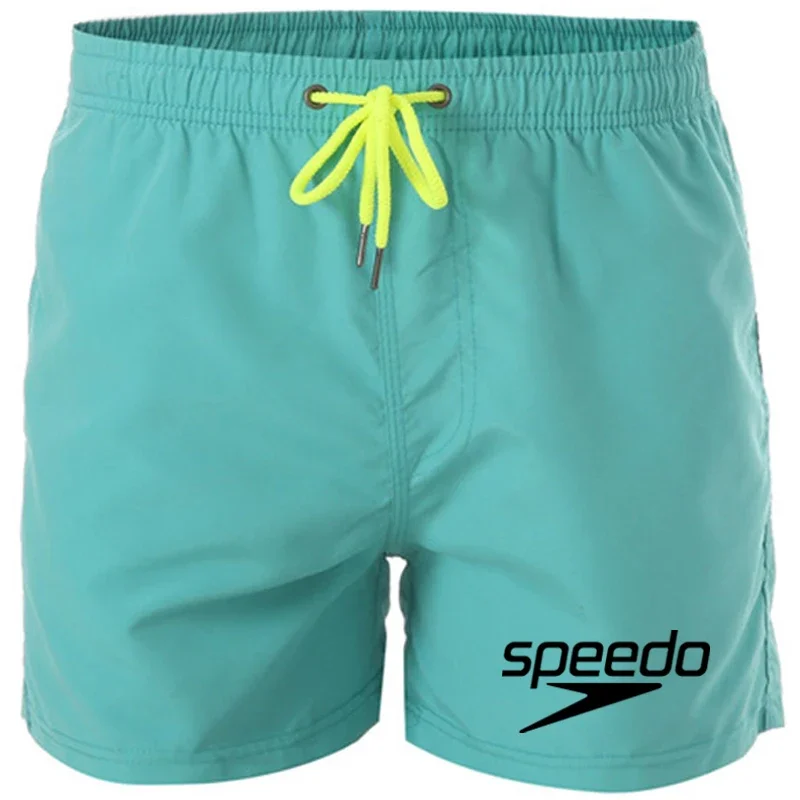 

2025 Men's casual pants sports shorts Summer fashion quick-drying trunks Fitness jogging pants Breathable beach pants