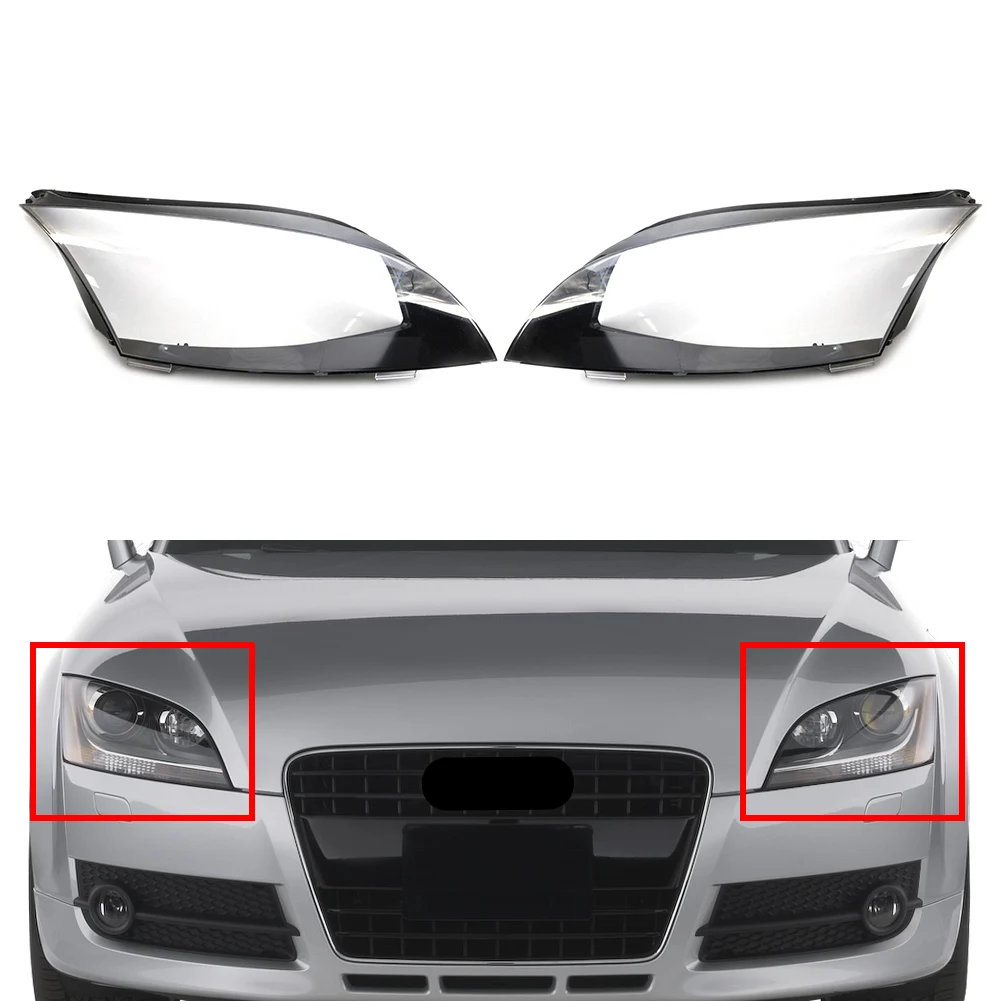 

Car Headlight Lens Lampshade Indicator Lamp Cover Left/Right 1Pcs For Audi TT Roadster 2008-2014