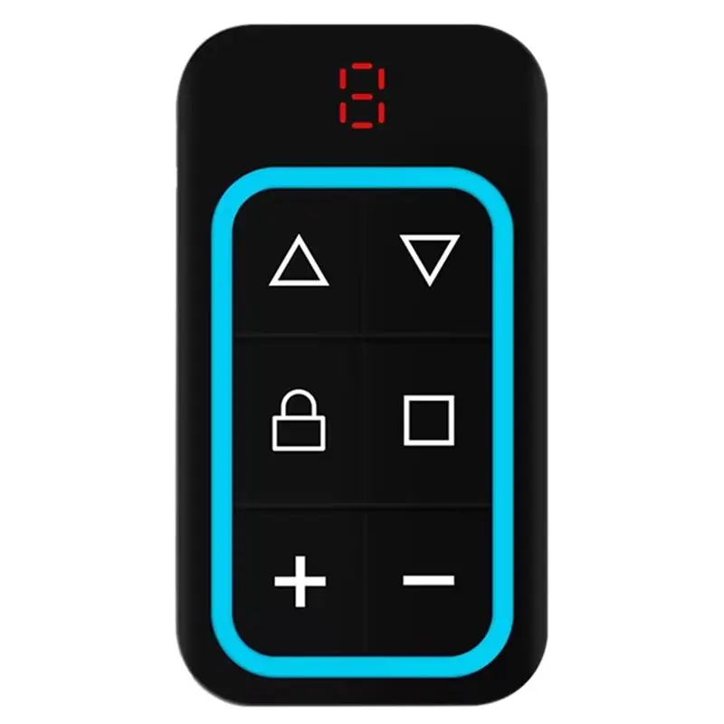 [NEW A09R!】 Universal Garage Door Remote Control Clone Gate Key Duplicator Multi-Frequency 8 Channels Controller