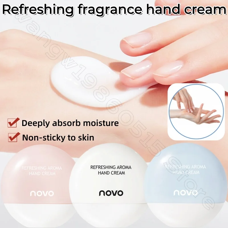 NOVO Qinrun Fragrance Hand Cream 45ml Moisturizing, Anti-Drying, Diminishing Hand Lines, Non-sticky Hand Cream