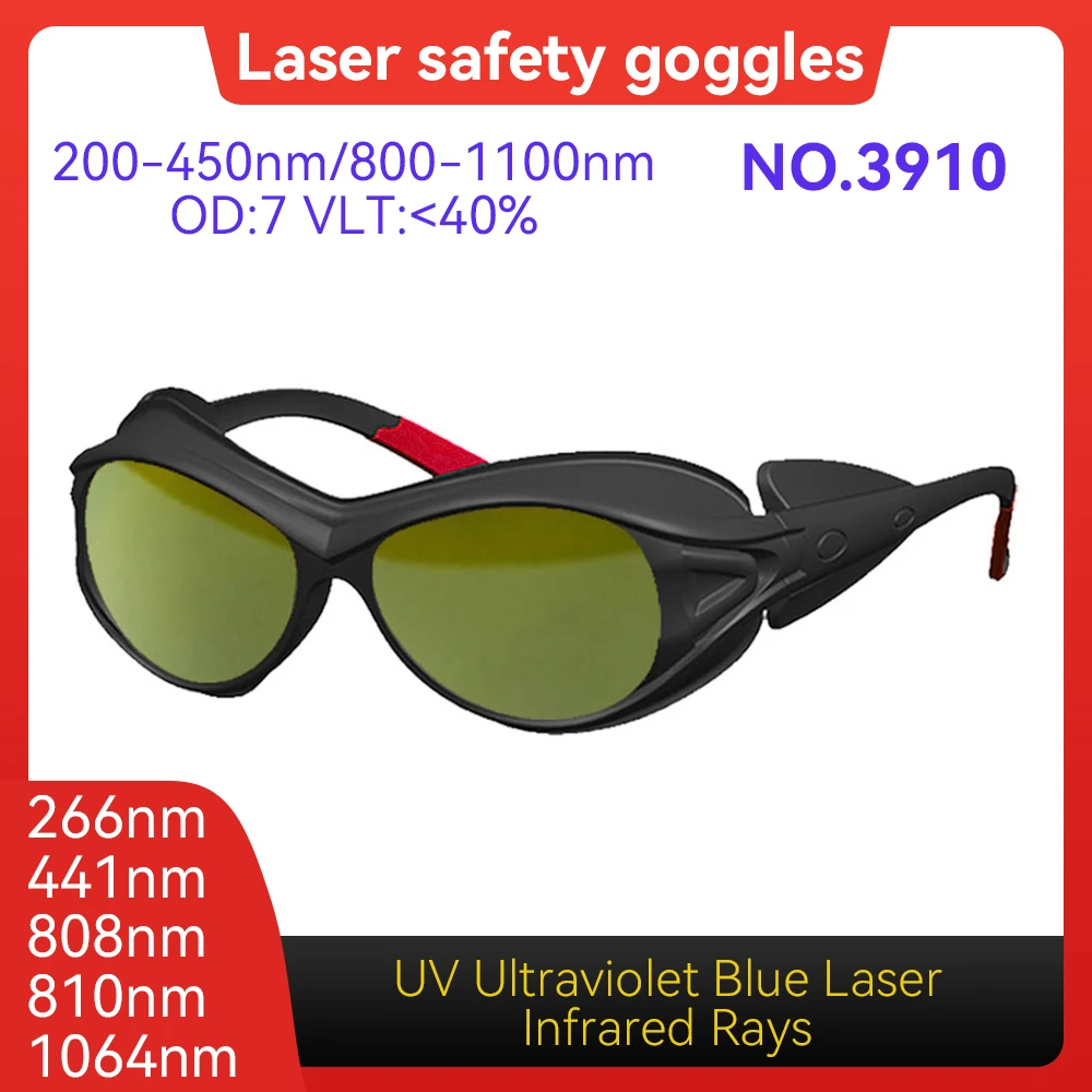 LASER SAFETI GLASSES 10600nm OD7 protect Glasses IPL Laser Protection laser protector laser protective lenses for laser glasses