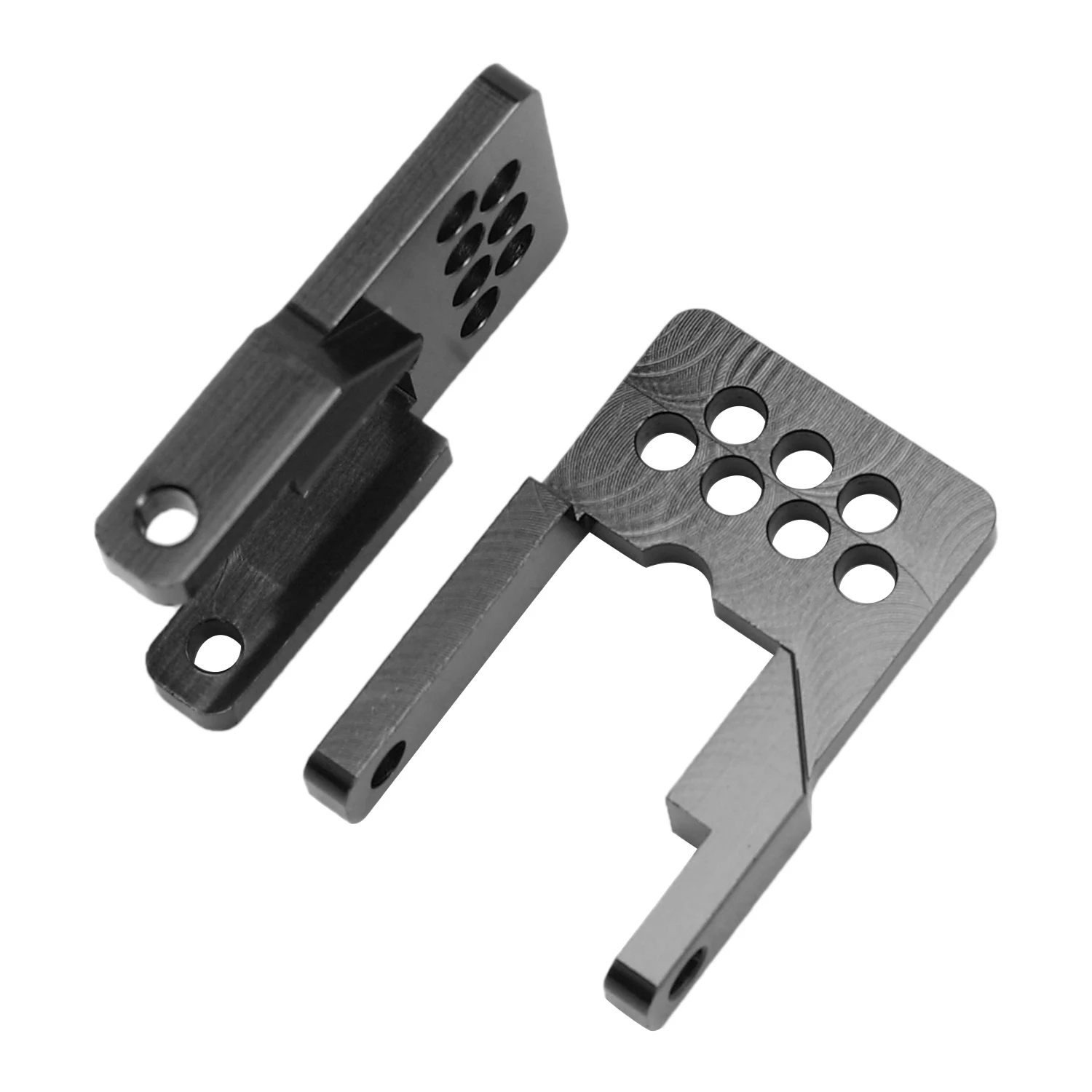 Aluminum Rear Damper Shock Mount for RC Car TAMIYA CC01 CC-01,Black