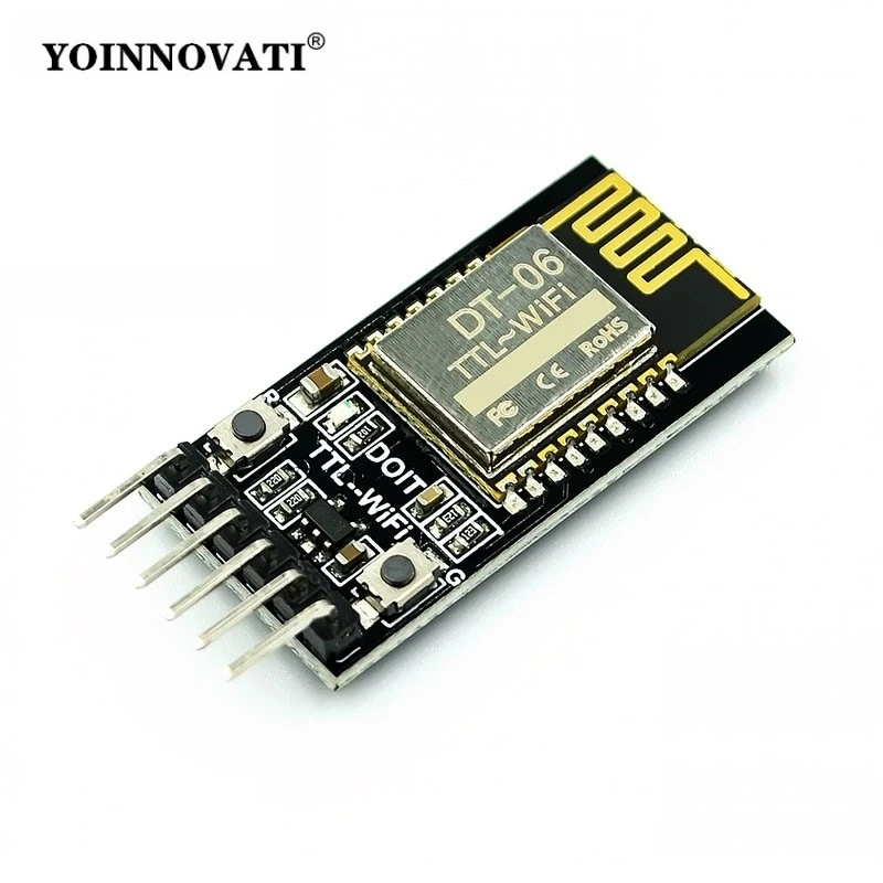 DT-06 Wireless Serial TTL-WiFi Transmission Module BT-Compatible HC-06 Interface TTL To WiFi Transmission Module ESP-M2