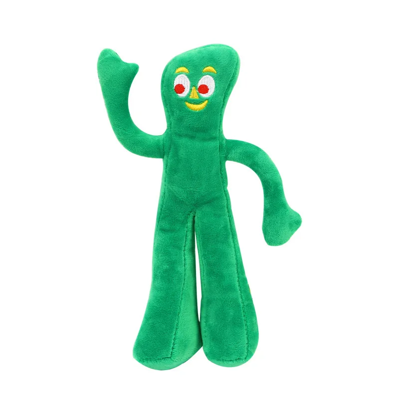 

20cm Little Green Man Plush Toy Sound Voice Pet Products Dog Toy Plush Three-dimensional Cat Gnawing Toy