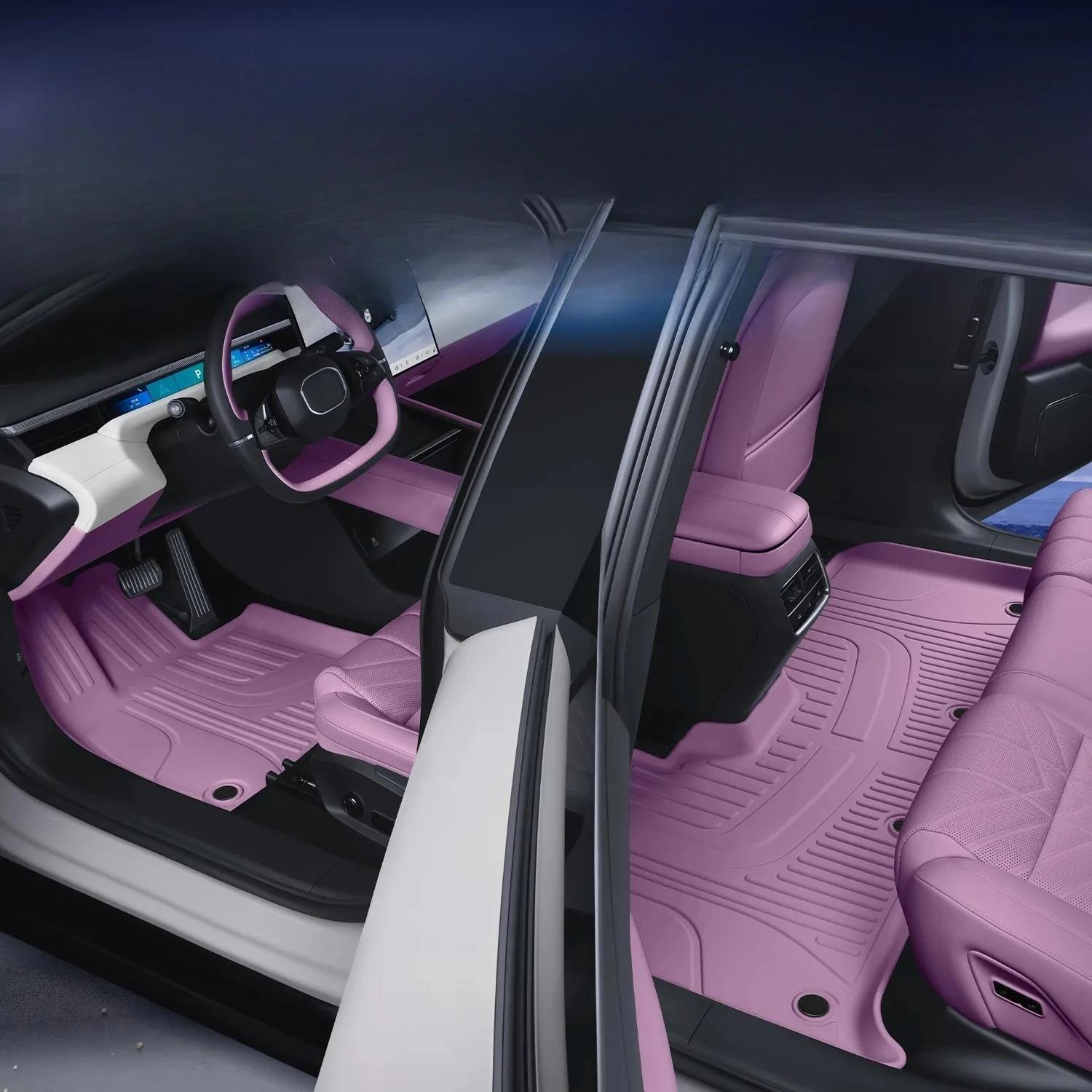 

Car Floor Mats TPE Waterproof Anti-scratch Foo Protecive Pad For Mazda EZ60 2025 2026 Inteior Modification Accessories