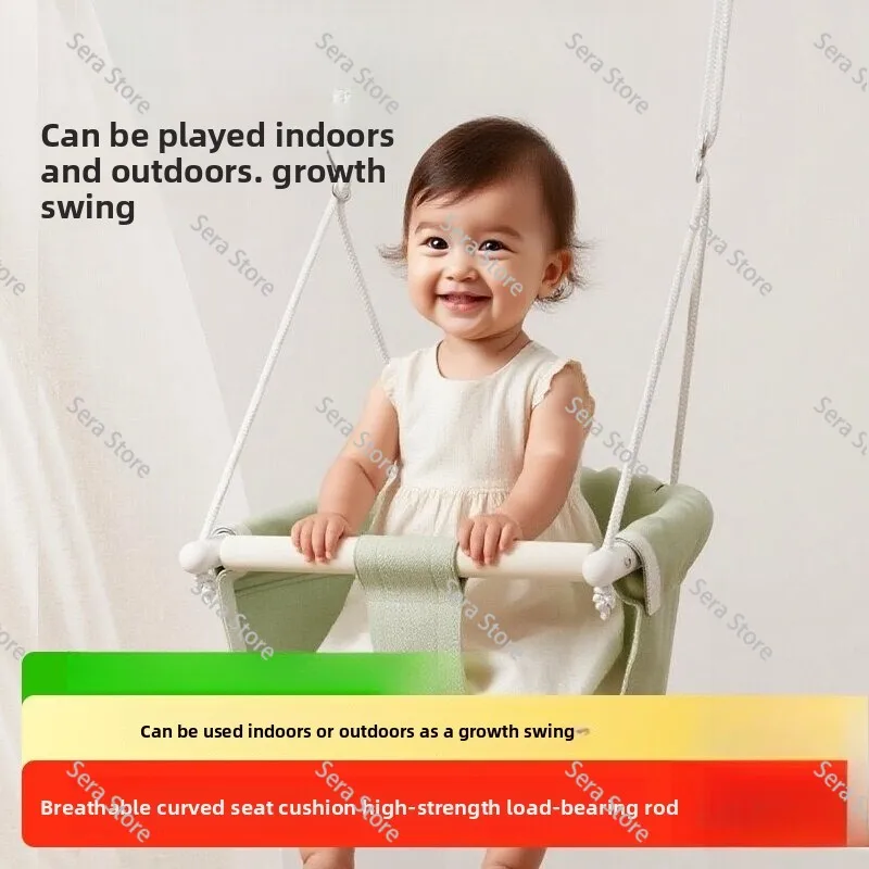 Swing Indoor Children Family Hanging Chair Infants Outdoor Swinging Horizontal Bar Baby Cradle Home