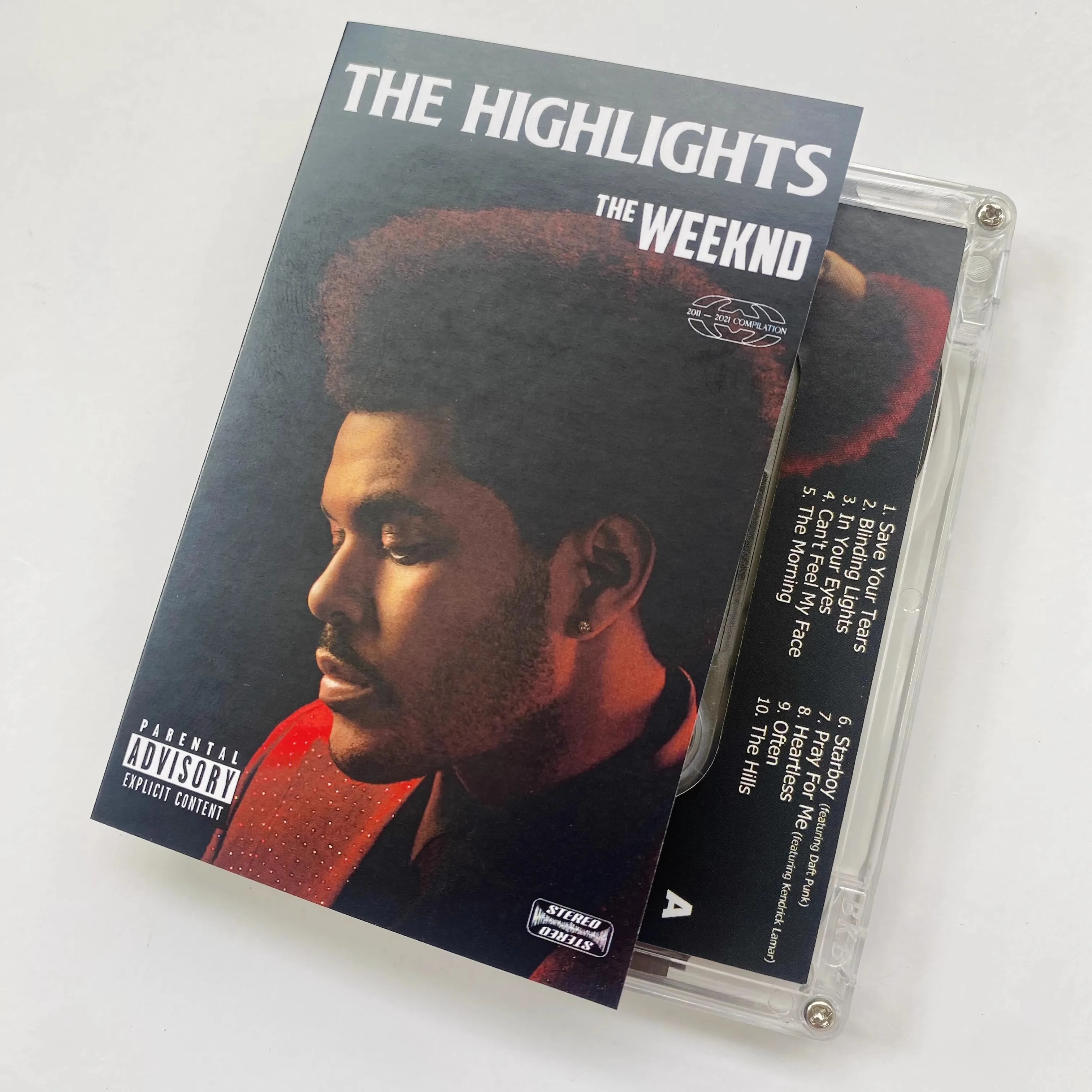 The Weeknd-The Highlights Album Fita cassete, Cosplay Soundtracks, Box Recorder, Walkman, Carro, Party Music, Magnético, Hot