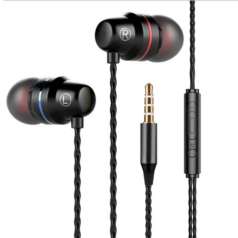 Sport Earphone In Ear Stylish High Quality Enhance Comfortable Sport Earphones With Music Capability Mobile Wired Headphones