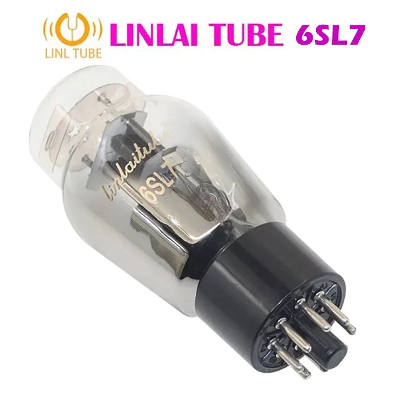 Linlai 6SL7 Vacuum Tube Replace 6SL7GT 6N9P 6N9 6H9C 5691 6N2 12AT7 HIFI Audio Valve Electron Tube Amplifier Kit DIY Matched