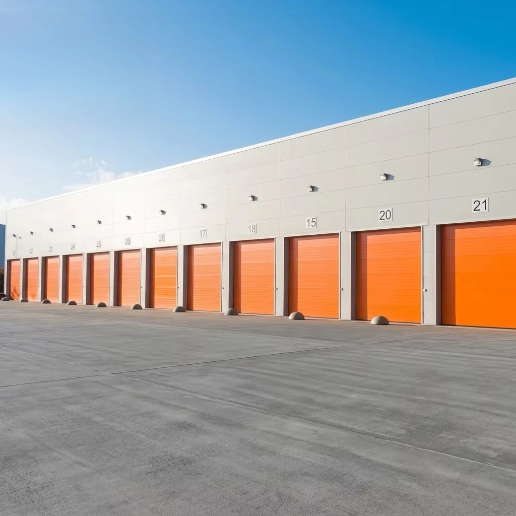 Heavy Duty Large Span Steel Garage Building, Superior Wind Snow Resistance, Custom Metal Frame Vehicle Parking Structure