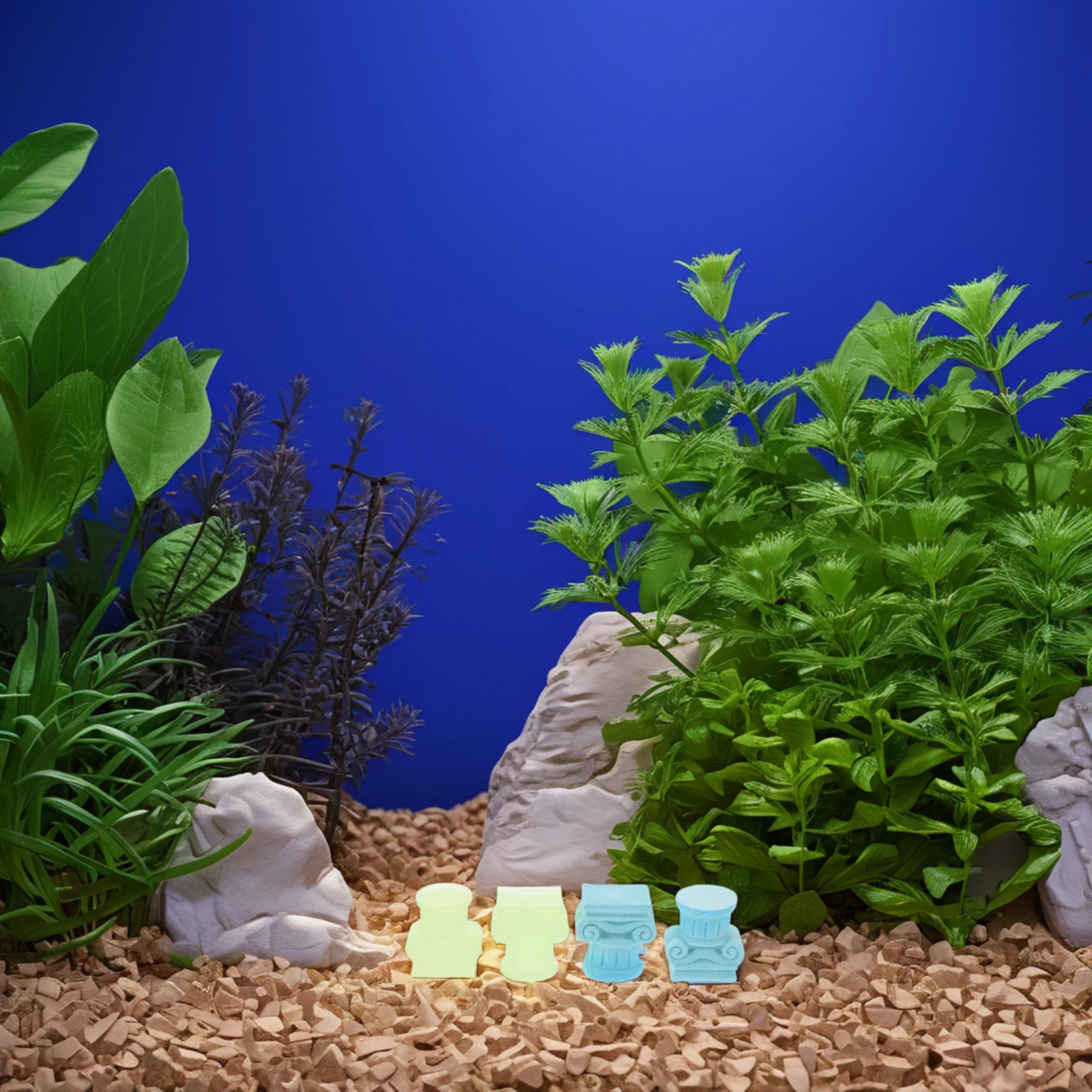 

Roman Column Decor Miniature Figurines Resin Statue Garden Landscape Accessories Small Roman Column Figures Moss