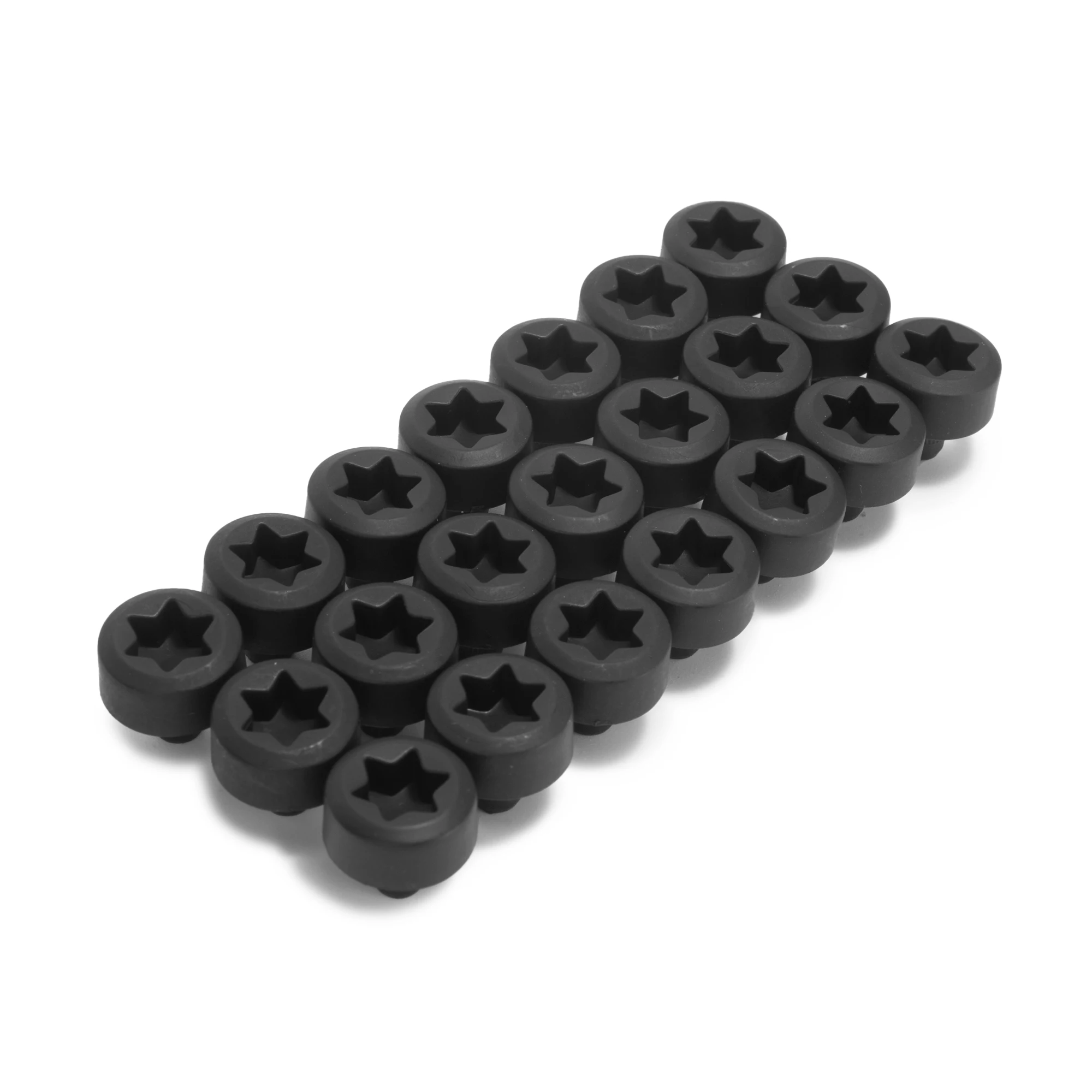 CFPerformance 25 Stück/100 Stück/125 Stück 6,3 mm/0,25" Kunststoffkappen-Schrauben für Kraftstoff-Offroad-Räder, Reifen, Teile, Styling 1010-16B – Detail 7