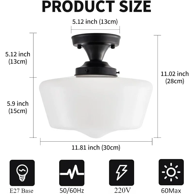 Moderner heller Luxus-Deckenleuchter aus Glas für Küche, Flur, Eingang