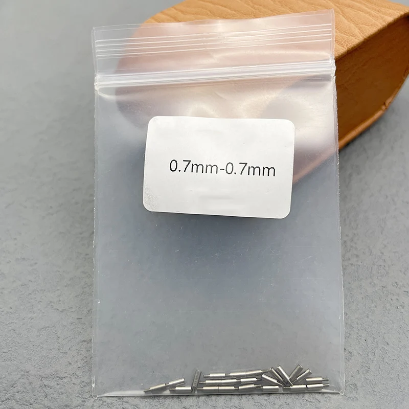 0.7mm to 0.7mm Watch Winding Crown Stem Short Steel Circuiting Rod Watch Crown Extender Part Fits 8215 2824 NH35 NH36 Movement