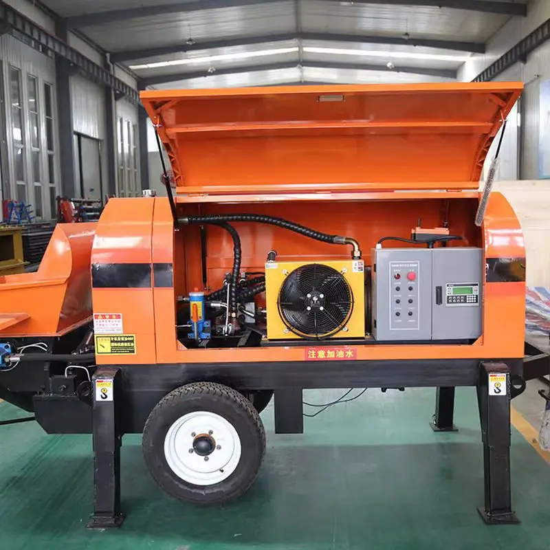 Customized 2025 Factory Price High Density Mobile Portable Small Concrete Pump Machine Concrete Pump Pump