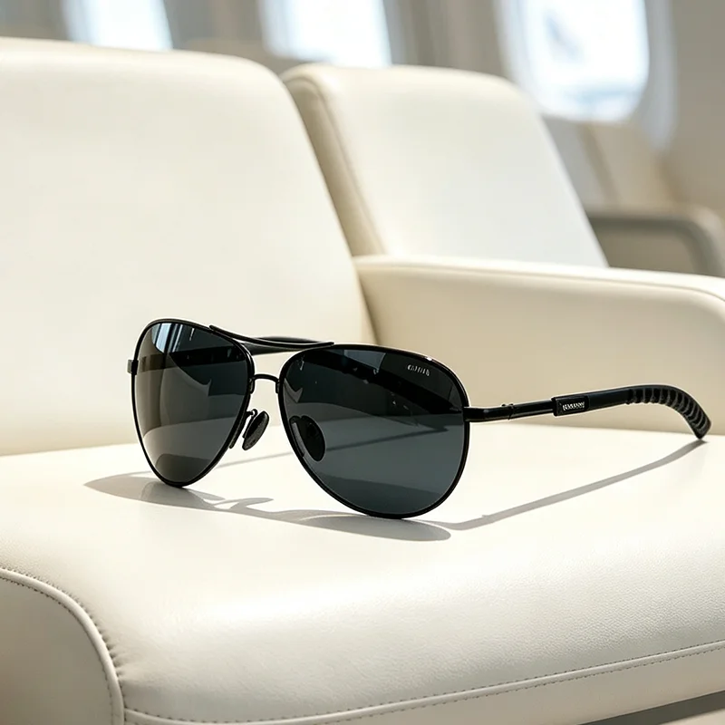Vintage Fashion Female - VEITHDIA Vintage Pilot Polarized UV400 Okulary