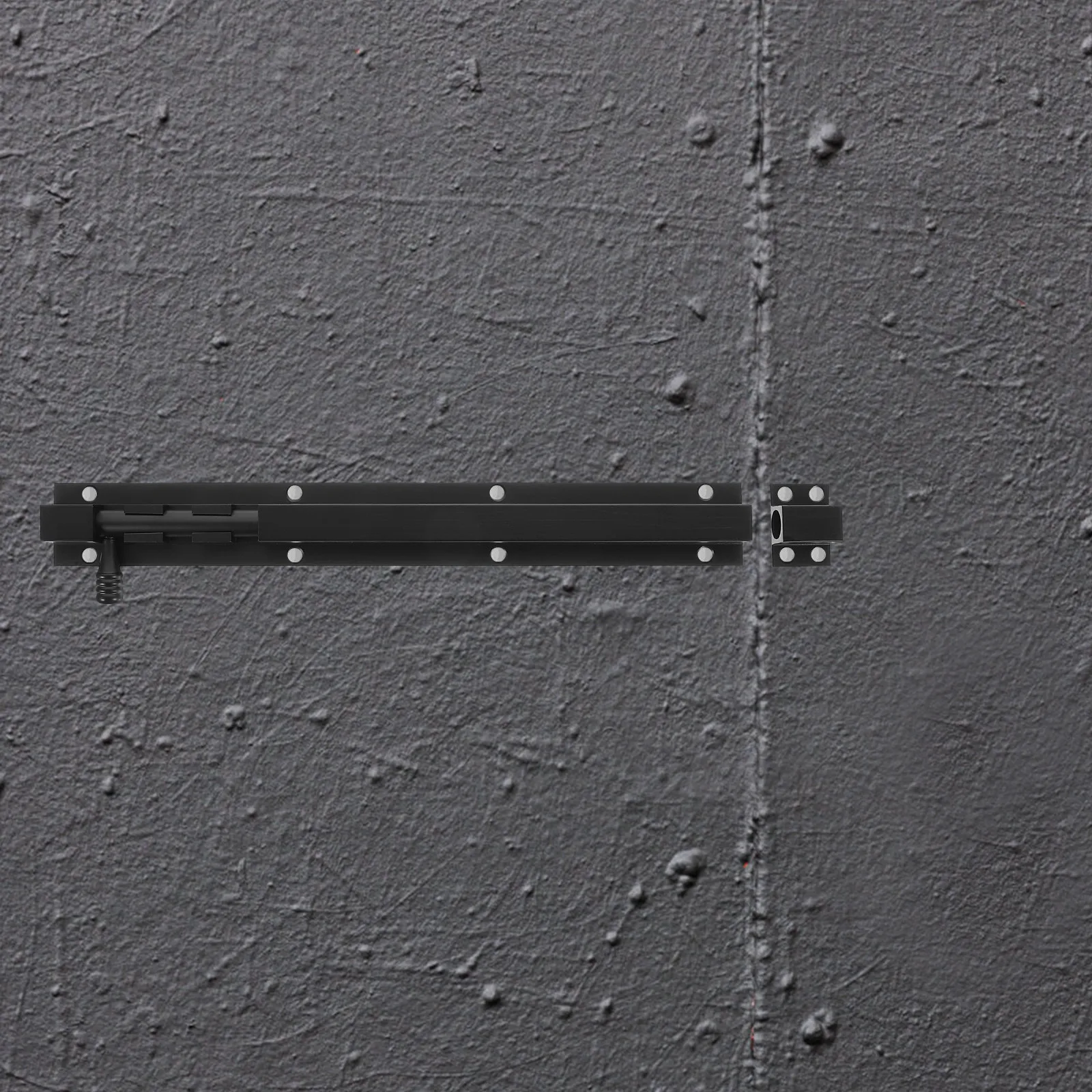 Aluminum Alloy Sliding Door Latch Bolt Heavy Duty Anti-Theft Barrel Lock for Bathroom Kitchen Gate Window Sliding Doors