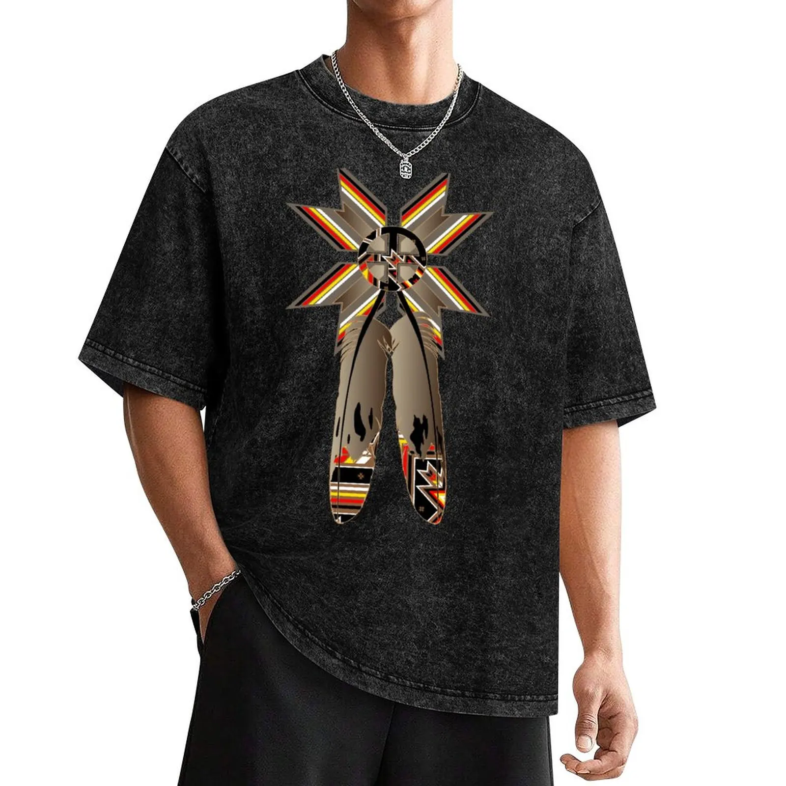 

Lakota Design T-Shirt plus size clothes anime tshirt men clothing