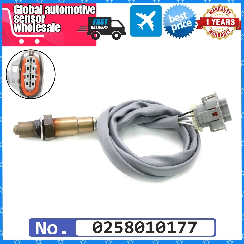 NEW Downstream Left Air Fuel Ratio Lambda O2 Oxygen Sensor For Porsche Panamera 3.0 3.6 4.8 2010 - 2016 0258010177 97060617301