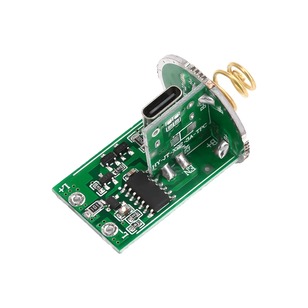 6-8.4V 18650 26650 Dual Lithium Driver Board Lighting Flashlight Accessories Centre Switch For two 18650 or 26650 Batteries