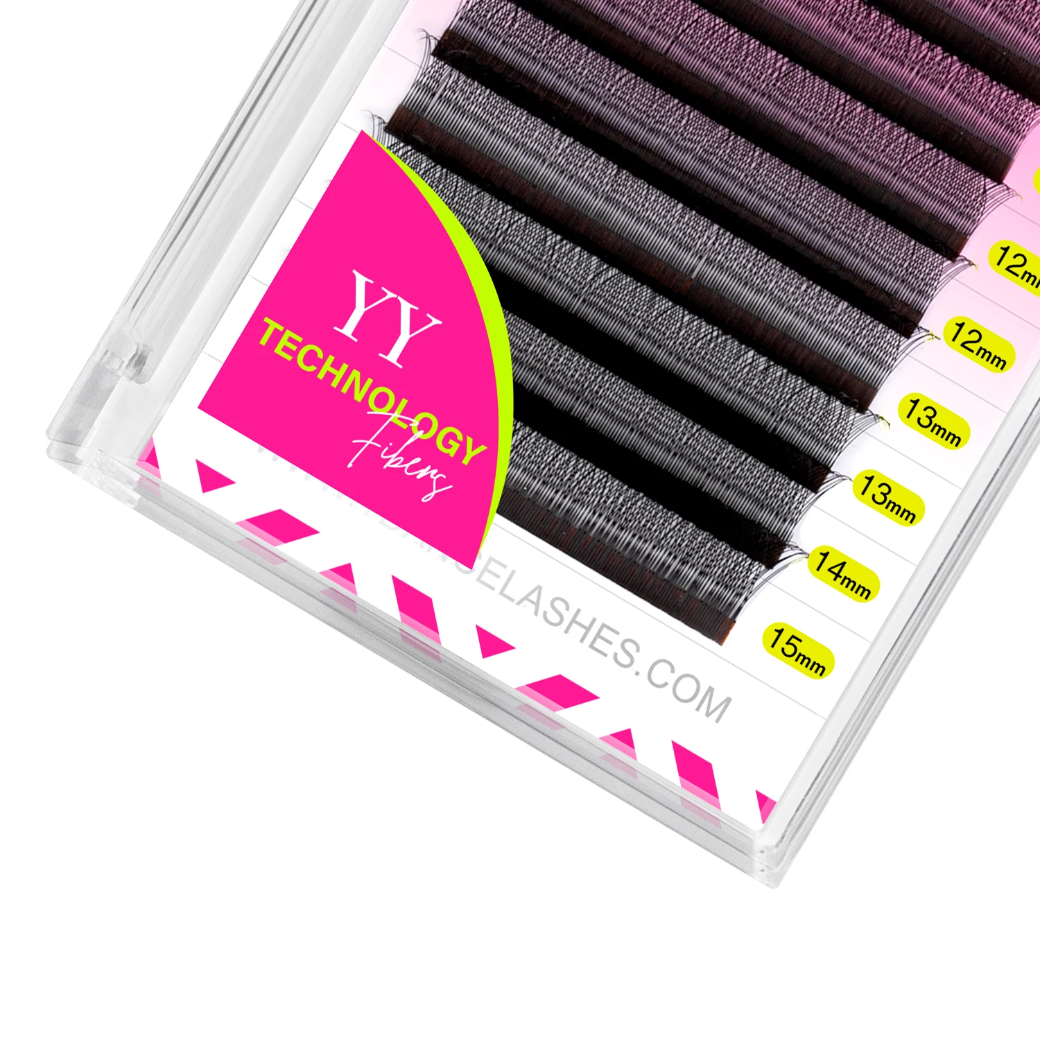 Tdance 5 casos yy forma cílios extensão ponta dupla cílios macios cilios malha macio falso vison yy cílios duas pontas y cílios