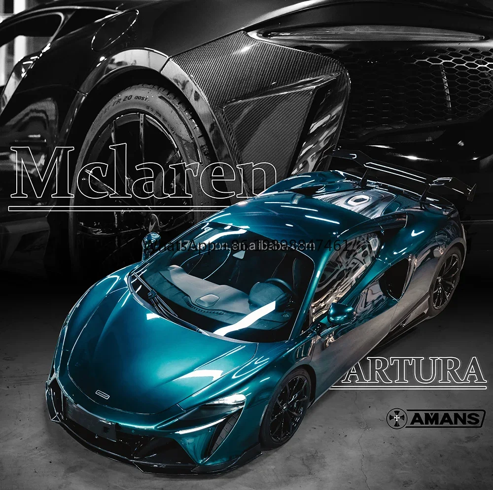 Perfecte pasvorm AMANS koolstofvezel bodykits voor MCLAREN ARTURA 2023
