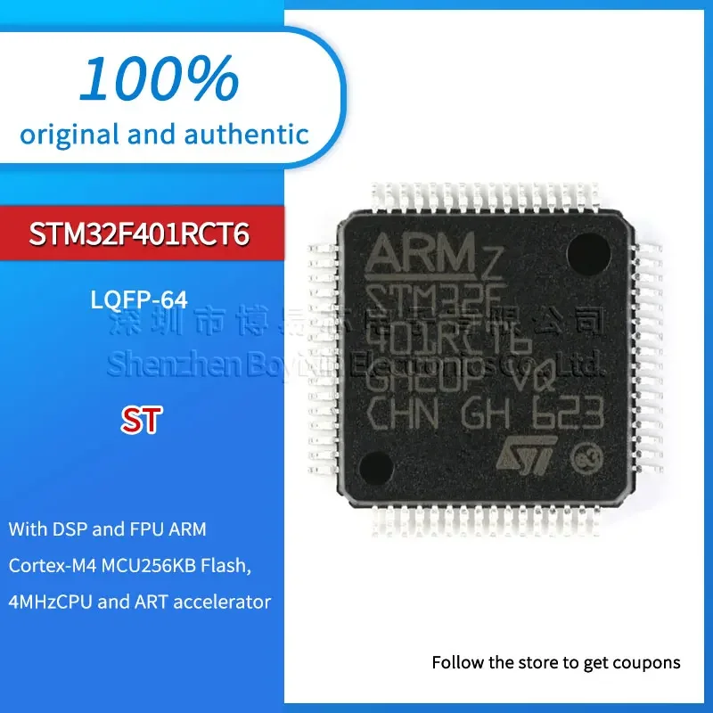 

Brand new original genuine STM32F401RCT6 package LQFP-64